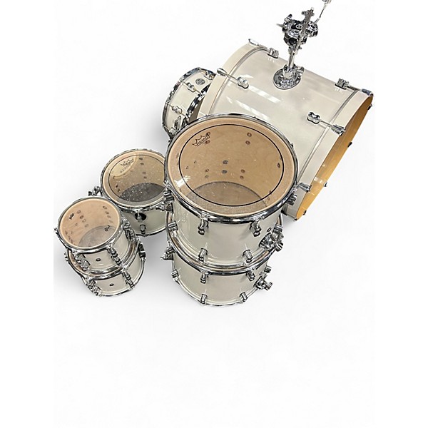 Used PDP by DW 7 Piece CONCEPT MAPLE WHTE Drum Kit