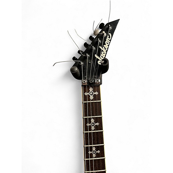 Used 2011 Jackson Shuriken RR5 Black Solid Body Electric Guitar