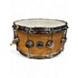 Used DW 6X14 Collector's Series Lacquer Custom Snare Natural Oak Drum thumbnail