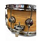 Used DW 6X14 Collector's Series Lacquer Custom Snare Natural Oak Drum