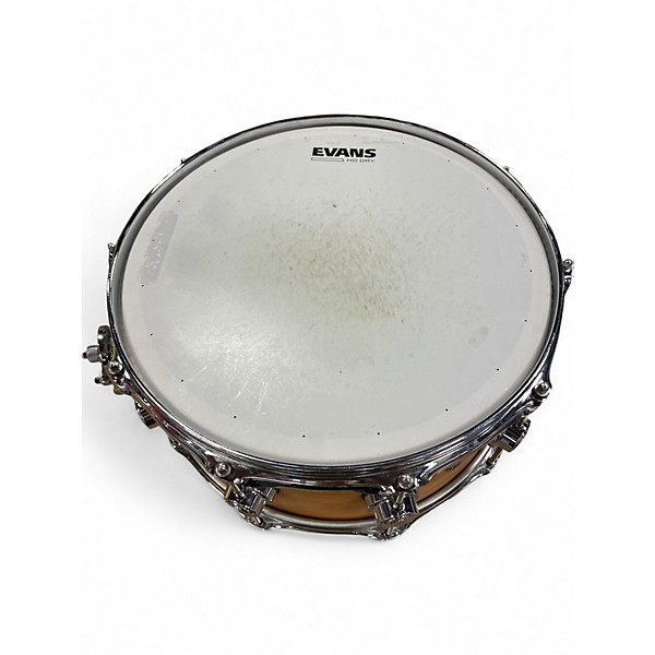 Used DW 6X14 Collector's Series Lacquer Custom Snare Natural Oak Drum