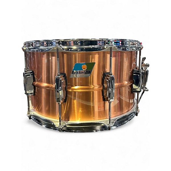 Used Ludwig 14X8 Supraphonic Snare BRONZE Drum