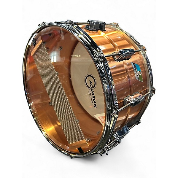 Used Ludwig 14X8 Supraphonic Snare BRONZE Drum