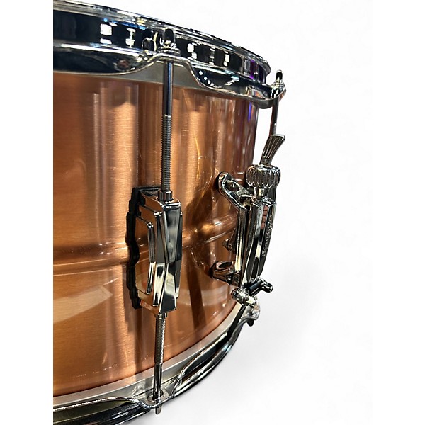 Used Ludwig 14X8 Supraphonic Snare BRONZE Drum