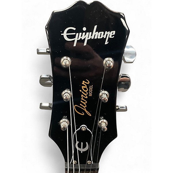 Used Epiphone Les Paul JR Sunburst Solid Body Electric Guitar