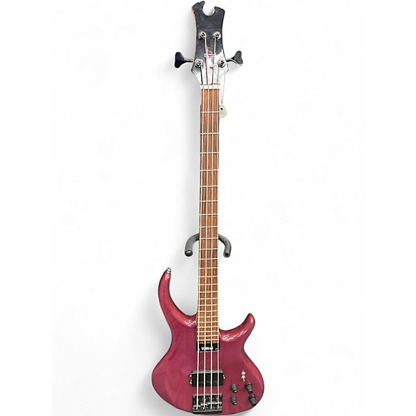 Used Tobias Killer B 4 String Purple Electric Bass Guitar