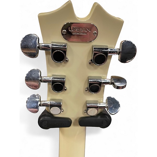 Used 2013 Urban LIMITED EDITION WHITE/NATURAL Acoustic Electric Guitar