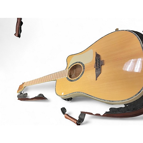 Used 2013 Urban LIMITED EDITION WHITE/NATURAL Acoustic Electric Guitar