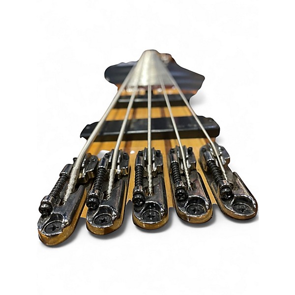 Used Ibanez BTB745 Amber Electric Bass Guitar