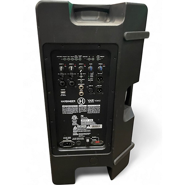 Used Harbinger VARI V3412 Powered Speaker