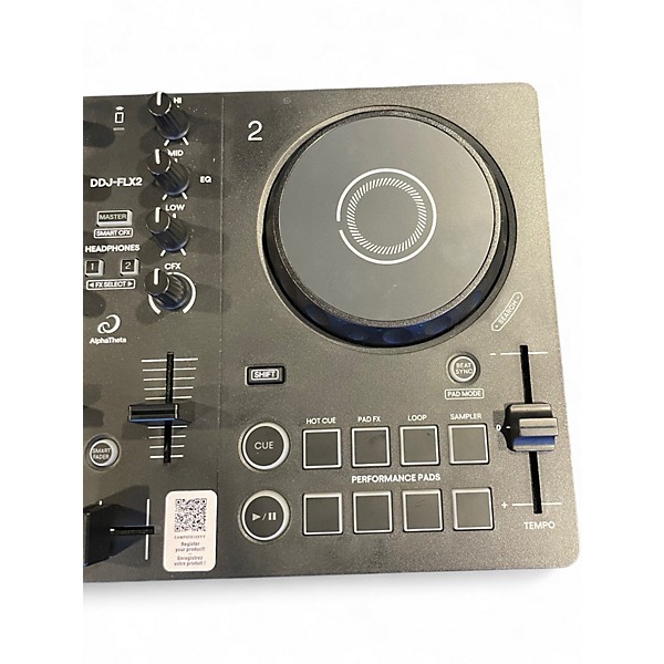 Used AlphaTheta FLX2 DJ Controller