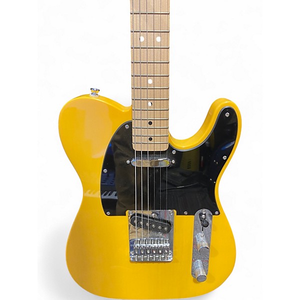 Used Squier Sonic Telecaster Butterscotch Blonde Solid Body Electric Guitar