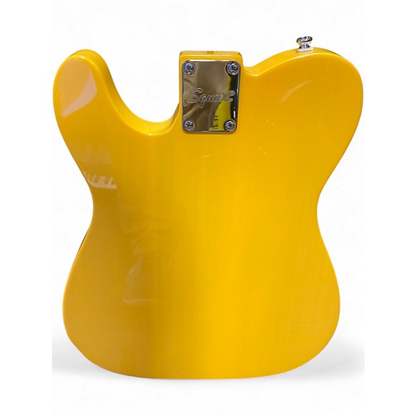 Used Squier Sonic Telecaster Butterscotch Blonde Solid Body Electric Guitar