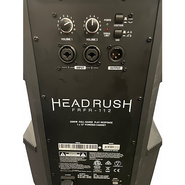 Used HeadRush FRFR-112 Powered Speaker