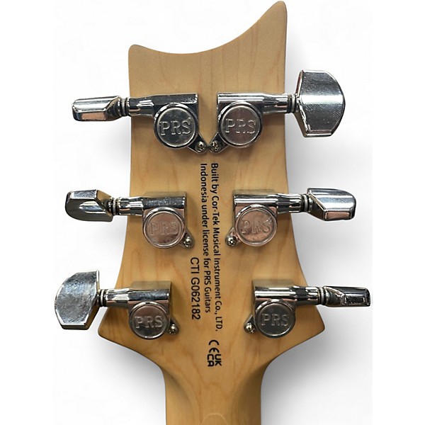 Used PRS CE24 Metallic Gold Solid Body Electric Guitar