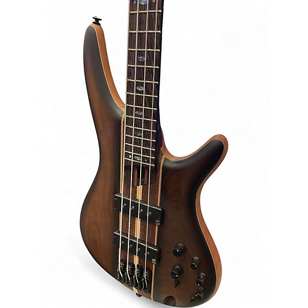 Used Ibanez SR1350B DUAL MOCHA BURST FLAT Electric Bass Guitar