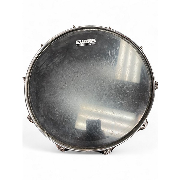 Used Dallas Drum 14X8 MAPLE CUSTOM SNARE Silver Sparkle Drum