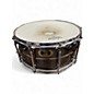 Used Pork Pie 14X6.5 BIG BLACK BOB BLACK NICKEL OVER BRASS Drum thumbnail