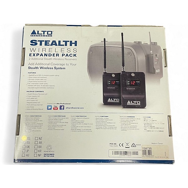 Used Alto STEALTH WIRELESS EXPANDER Instrument Wireless System