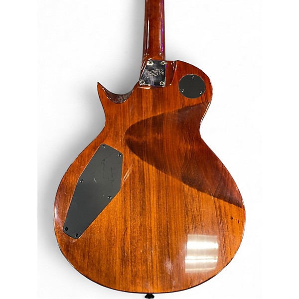 Used ESP LTD EC100QM BURST Solid Body Electric Guitar