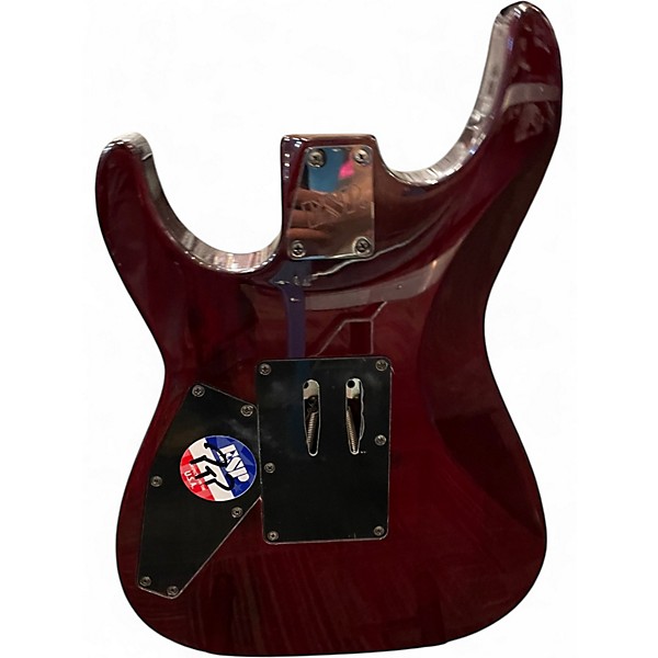 Used ESP LTD M100FM RED Solid Body Electric Guitar