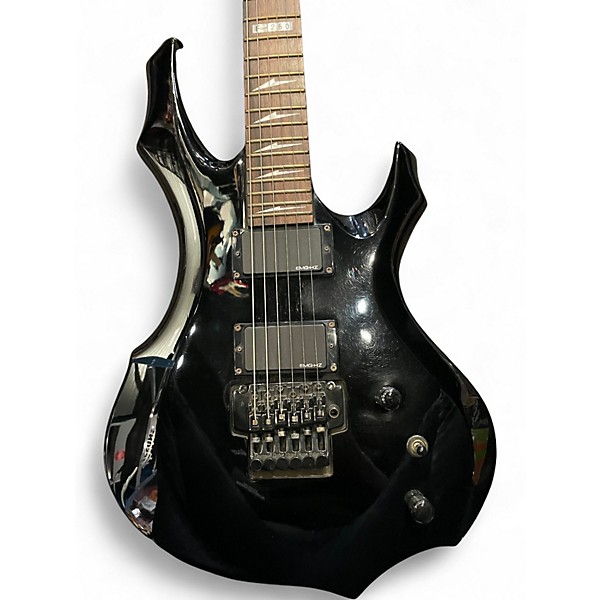 Used ESP LTD F250 Black Solid Body Electric Guitar