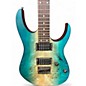 Used Ibanez RG421PB Caribbean Shoreline Solid Body Electric Guitar