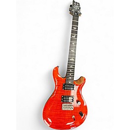 Used PRS CE24 Orange Solid Body Electric Guitar