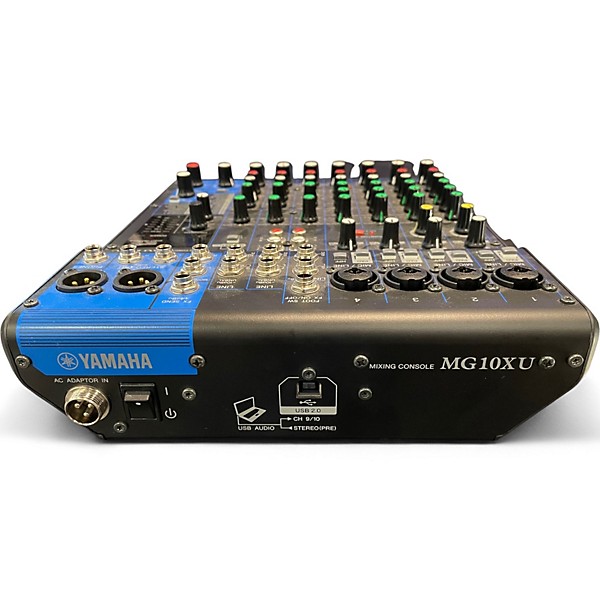 Used Yamaha MG10XU 10 Channel Mixer with Effects Unpowered Mixer