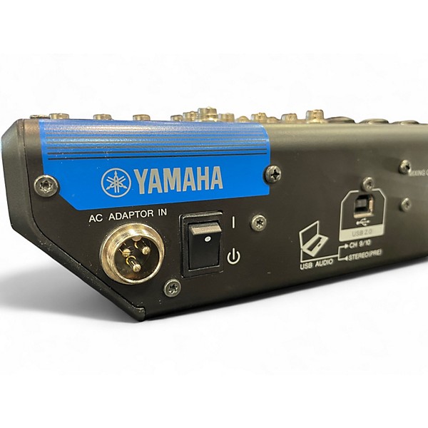 Used Yamaha MG10XU 10 Channel Mixer with Effects Unpowered Mixer