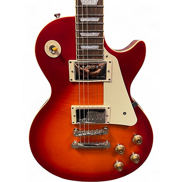 Used Epiphone IGC 1959 Les Paul Standard Cherry Sunburst Solid Body Electric Guitar