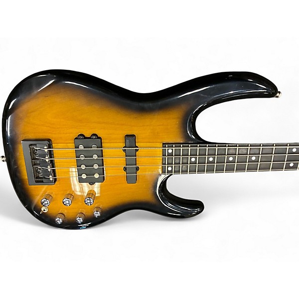 Used Carvin LB4 2 Color Sunburst Electric Bass Guitar