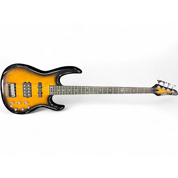 Used Carvin LB4 2 Color Sunburst Electric Bass Guitar