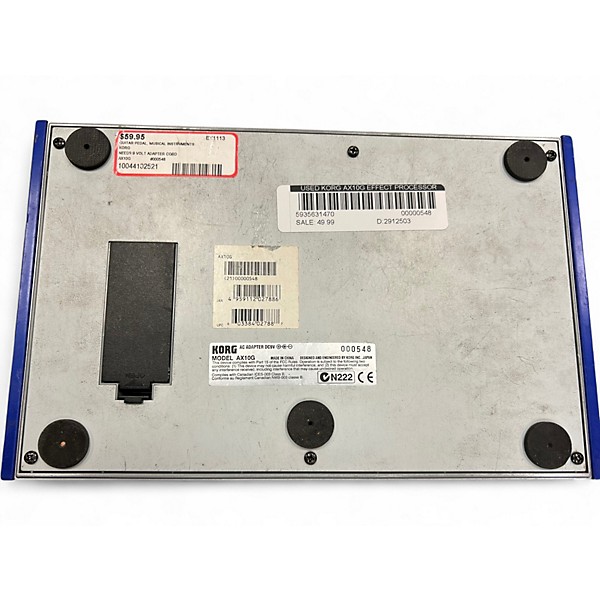 Used KORG AX10G Effect Processor