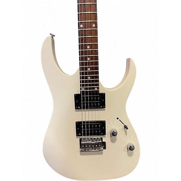 Used Ibanez GRGA120 White Solid Body Electric Guitar