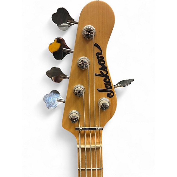 Used Jackson Dave Ellefson Signature CBX 5 String White Electric Bass Guitar