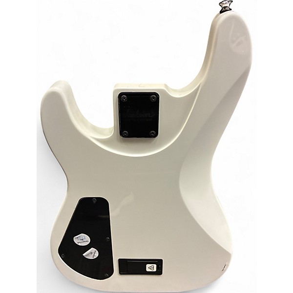 Used Jackson Dave Ellefson Signature CBX 5 String White Electric Bass Guitar