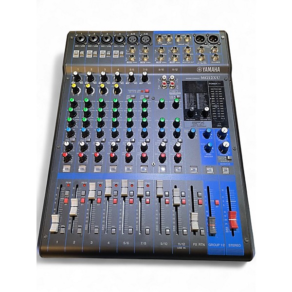Used Yamaha MG12XU Unpowered Mixer