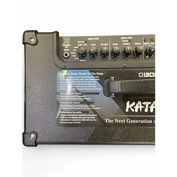 Used BOSS Katana 100 100W 1X12 Guitar Combo Amp