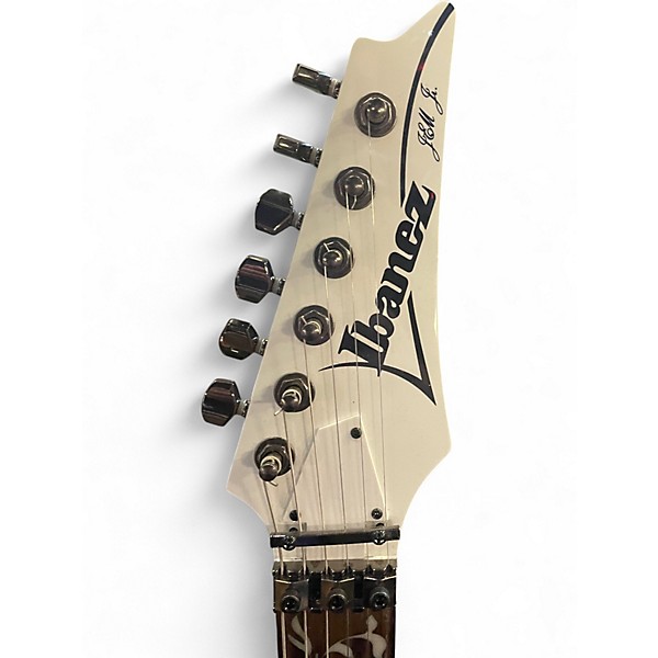 Used Ibanez JEMJR WHITE Solid Body Electric Guitar