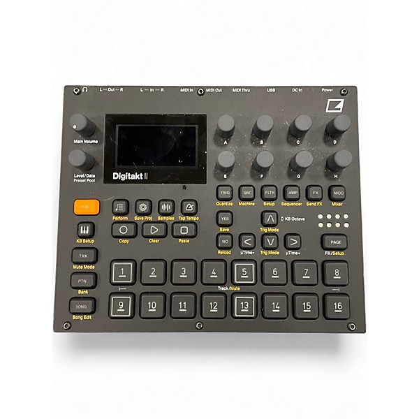 Used ELECTRON DIGITAKT II Drum Machine