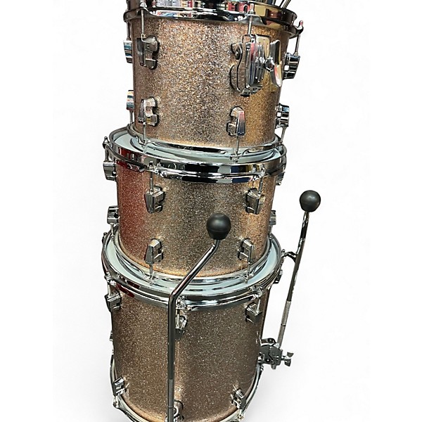 Used Ludwig 4 Piece Keystone SHAMPAYNE Drum Kit