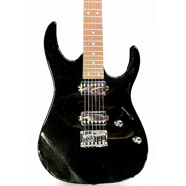 Used Ibanez GRG121SP GIO RG Black Solid Body Electric Guitar