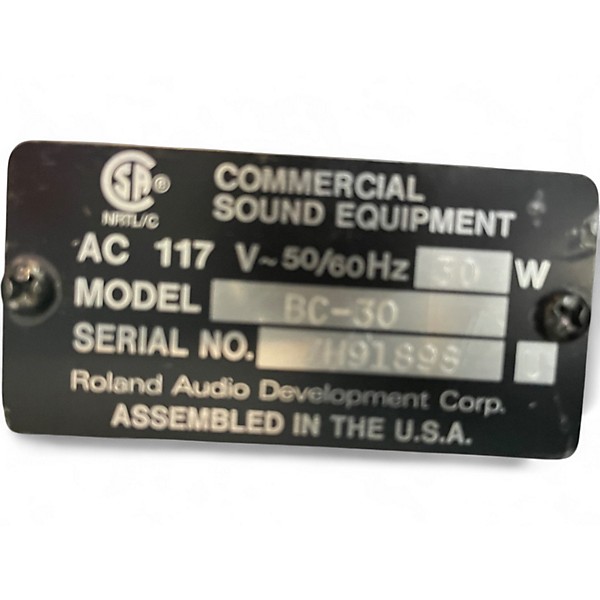 Used Roland BLUES CUBE Guitar Combo Amp