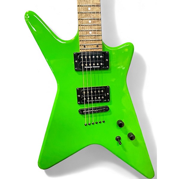 Used 2015 Carvin V220 ELECTRIC GREEN Solid Body Electric Guitar