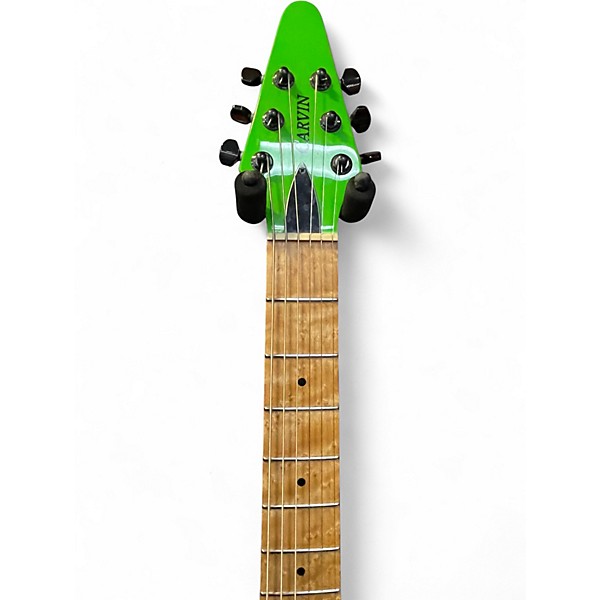 Used 2015 Carvin V220 ELECTRIC GREEN Solid Body Electric Guitar