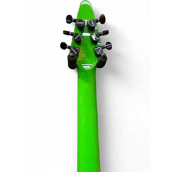 Used 2015 Carvin V220 ELECTRIC GREEN Solid Body Electric Guitar