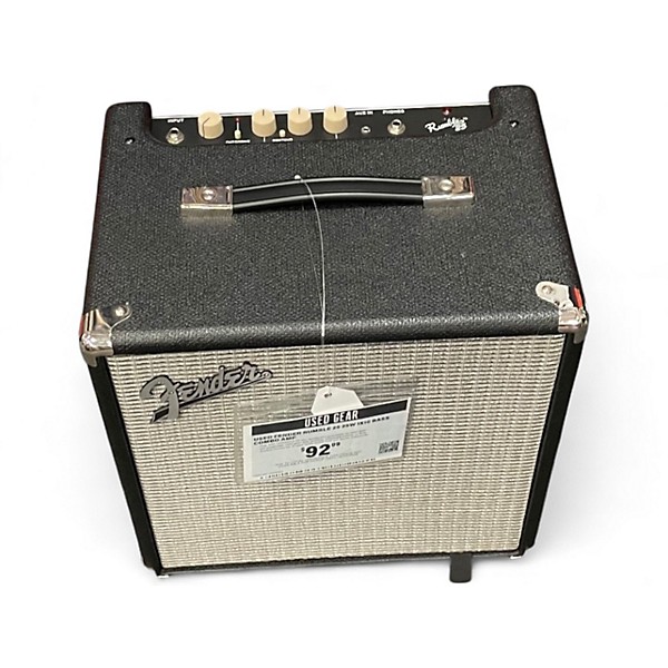Used Fender Rumble 25 25W 1x10 Bass Combo Amp