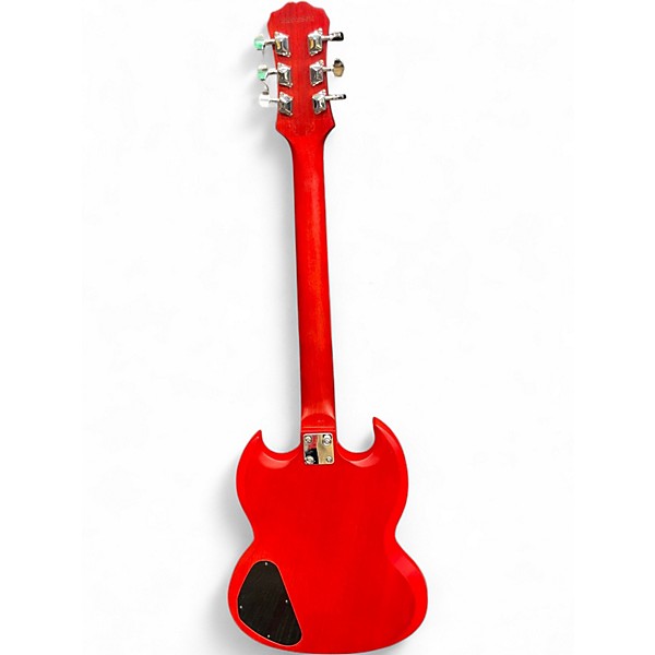Used Epiphone SG SATIN RED Solid Body Electric Guitar