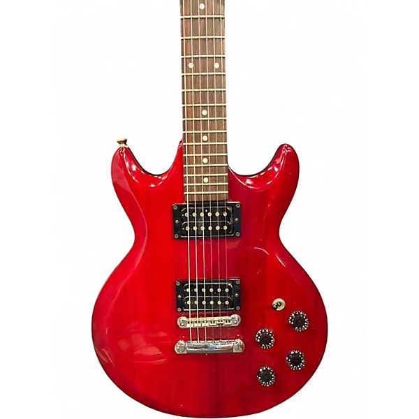 Used Ibanez GAX70 Cherry Solid Body Electric Guitar